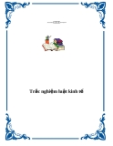 Tài liệu Trắc nghiệm Luật kinh tế