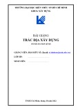 Bài giảng Trắc địa xây dựng - Đào Hữu Sĩ