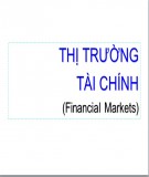 Bài giảng Thị trường tài chính ( Financial Markets )
