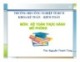 Bài giảng Kế toán thực hành mô phỏng