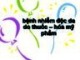 Bài giảng Bệnh nhiễm độc da do thuốc – hóa mỹ phẩm