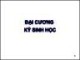 Bài giảng Ký sinh học