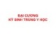 Bài giảng Đại cương ký sinh trùng y học