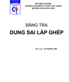 Tài liệu Bảng tra dung sai lắp ghép - Lê Hoàng Lâm