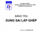 Tài liệu Bảng tra dung sai lắp ghép - Lê Hoàng Lâm